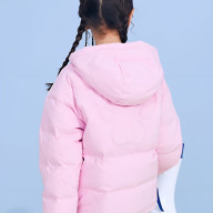 Детский пуховик KELME Short Down Jacket Pink - Детский пуховик KELME Short Down Jacket Pink