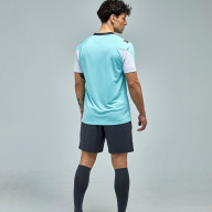 Футбольная форма KELME Short-Sleeved Football Suit (Light Blue/Dark Blue) - Футбольная форма KELME Short-Sleeved Football Suit (Light Blue/Dark Blue)