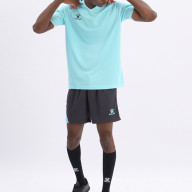 Футбольная форма KELME Short-Sleeved Football Suit (Light Blue/Dark Blue) - Футбольная форма KELME Short-Sleeved Football Suit (Light Blue/Dark Blue)