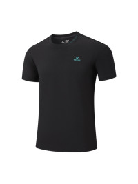 Футболка KELME Crew Neck Short-sleeved T-shirt Black