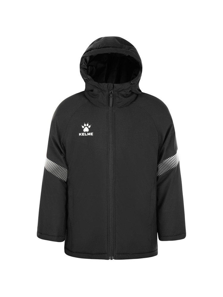 Детская куртка KELME Children's Hooded Short Padded Jacket Black