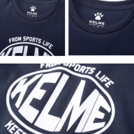 Детская футболка KELME Short Sleeve T-Shirt Kid Dark Blue - Детская футболка KELME Short Sleeve T-Shirt Kid Dark Blue
