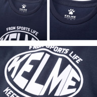 Детская футболка KELME Short Sleeve T-Shirt Kid Dark Blue - Детская футболка KELME Short Sleeve T-Shirt Kid Dark Blue