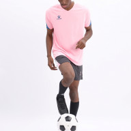 Футбольная форма KELME Short-Sleeved Football Suit (Pink/Black) - Футбольная форма KELME Short-Sleeved Football Suit (Pink/Black)