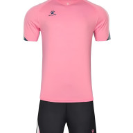 Футбольная форма KELME Short-Sleeved Football Suit (Pink/Black) - Футбольная форма KELME Short-Sleeved Football Suit (Pink/Black)