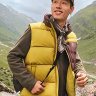 Жилет KELME Down Vest Yellow - Жилет KELME Down Vest Yellow