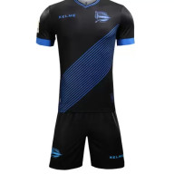 Футбольная форма KELME Alaves Away Game Suit T-Shirt Domestic Size Black - Футбольная форма KELME Alaves Away Game Suit T-Shirt Domestic Size Black