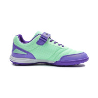 Детские шиповки KELME Kids' Soccer Cleats (TF) Green/Violet - Детские шиповки KELME Kids' Soccer Cleats (TF) Green/Violet