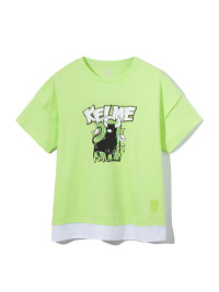 Детская футболка KELME Short Sleeve T-Shirt Kid Pistachio