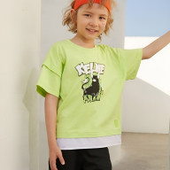 Детская футболка KELME Short Sleeve T-Shirt Kid Pistachio - Детская футболка KELME Short Sleeve T-Shirt Kid Pistachio