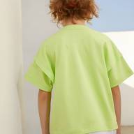 Детская футболка KELME Short Sleeve T-Shirt Kid Pistachio - Детская футболка KELME Short Sleeve T-Shirt Kid Pistachio