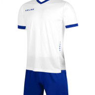 Детская футбольная форма KELME Short Sleeve Football Kid Set (White/Blue) - Детская футбольная форма KELME Short Sleeve Football Kid Set (White/Blue)