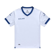 Детская футбольная форма KELME Short Sleeve Football Kid Set (White/Blue) - Детская футбольная форма KELME Short Sleeve Football Kid Set (White/Blue)