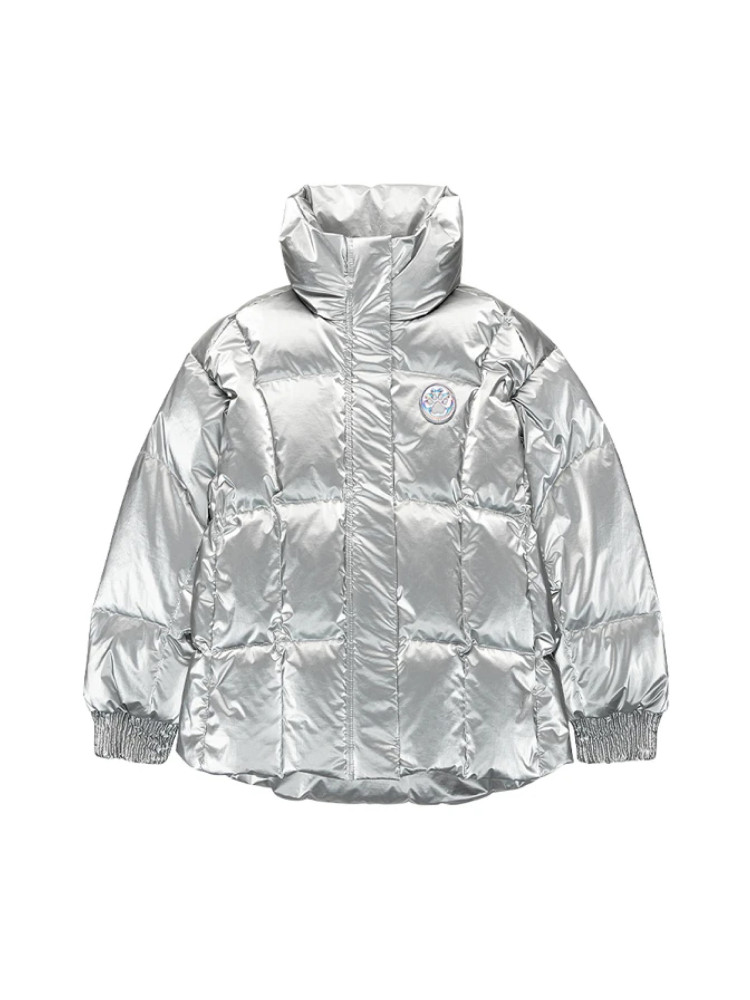 Детский пуховик KELME Short Down Jacket Silver