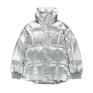 Детский пуховик KELME Short Down Jacket Silver - Детский пуховик KELME Short Down Jacket Silver