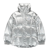 Детский пуховик KELME Short Down Jacket Silver - Детский пуховик KELME Short Down Jacket Silver