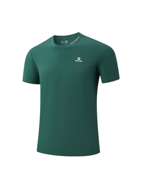 Футболка KELME Crew Neck Short-sleeved T-shirt Green