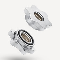 Замки для грифа STARFIT BB-108, d=26 мм, металлические, хромированный, 2 шт - Замки для грифа STARFIT BB-108, d=26 мм, металлические, хромированный, 2 шт