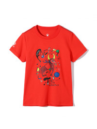 Детская футболка KELME Boys Short Sleeve T-Shirt Red
