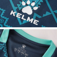 Футбольная форма KELME Short-Sleeved Football Suit Dark Blue - Футбольная форма KELME Short-Sleeved Football Suit Dark Blue