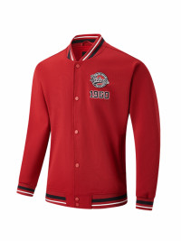 Бомбер KELME Knitted Baseball Jacket Red