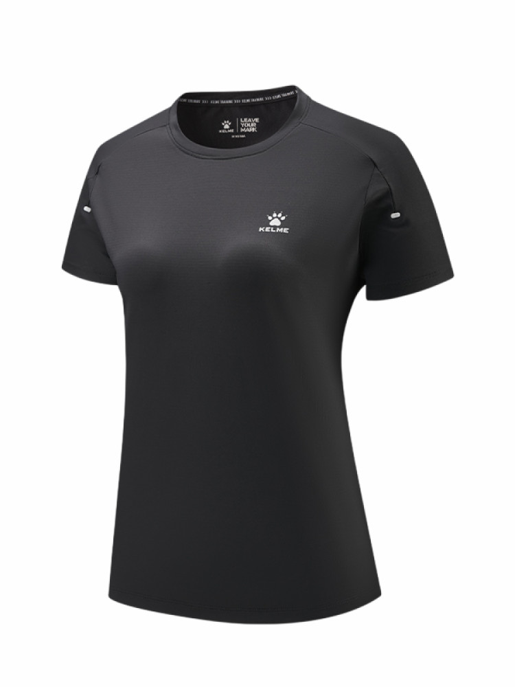 Футболка KELME Crew Neck Short-Sleeved T-Shirt Black