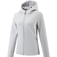Демисезонная куртка KELME Hooded Fleece-Lined Woven Coat Grey - Демисезонная куртка KELME Hooded Fleece-Lined Woven Coat Grey