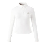 Лонгслив KELME Half-Open Long-Sleeved T-shirt White - Лонгслив KELME Half-Open Long-Sleeved T-shirt White