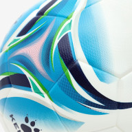 Мяч футбольный KELME Sticker Football Ball (White/Light Blue) - Мяч футбольный KELME Sticker Football Ball (White/Light Blue)