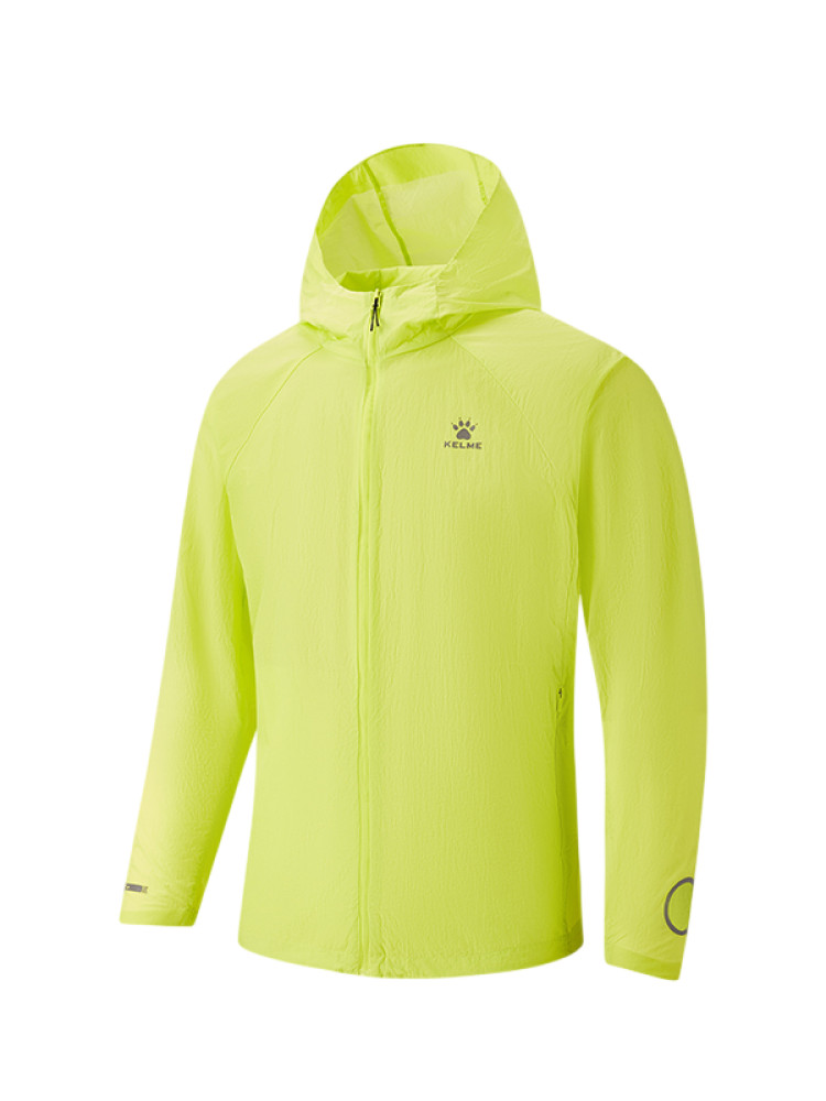 Ветровка KELME Woven Sun Protection Clothing Light Green