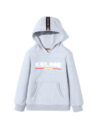 Детское худи KELME Boy's Hooded Sweatshirt Grey