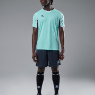 Футбольная форма KELME Short-Sleeved Football Suit (Teal/Black) - Футбольная форма KELME Short-Sleeved Football Suit (Teal/Black)