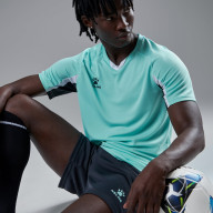 Футбольная форма KELME Short-Sleeved Football Suit (Teal/Black) - Футбольная форма KELME Short-Sleeved Football Suit (Teal/Black)
