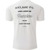 Футболка KELME Crew Neck Short-Sleeved T-Shirt White - Футболка KELME Crew Neck Short-Sleeved T-Shirt White