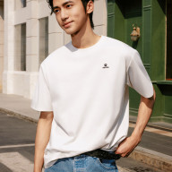 Футболка KELME Crew Neck Short-Sleeved T-Shirt White - Футболка KELME Crew Neck Short-Sleeved T-Shirt White