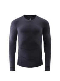 Термобелье (верх) KELME Lightweight Compression Long Sleeves Dark Grey