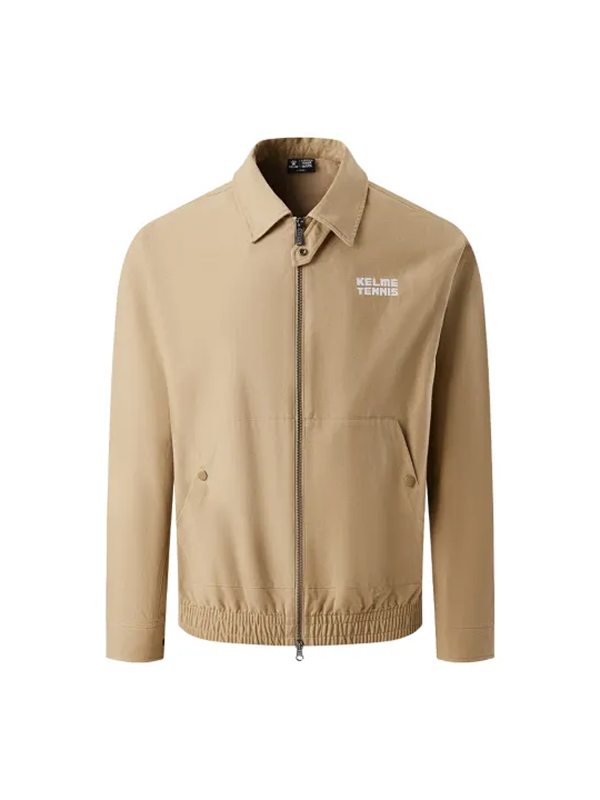 Демисезонная куртка KELME Collared Woven Coat Brown