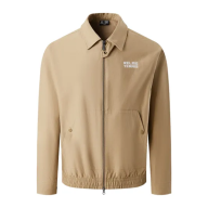 Демисезонная куртка KELME Collared Woven Coat Brown - Демисезонная куртка KELME Collared Woven Coat Brown