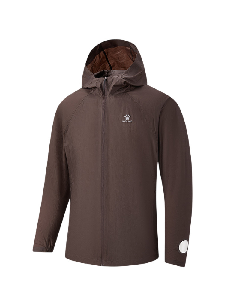 Ветровка KELME Woven Sun Protection Clothing Dark Brown