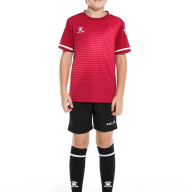 Детская футбольная форма KELME Short Sleeve Football Uniform (Red/Black) - Детская футбольная форма KELME Short Sleeve Football Uniform (Red/Black)