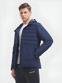 Демисезонная куртка KELME Light Down Jacket Dark Blue