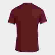 Футболка игровая JOMA с коротким рукавом CAMPUS III Бордовый - Футболка игровая JOMA с коротким рукавом CAMPUS III Бордовый