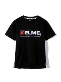 Детская футболка KELME Boys Short Sleeve T-Shirt Black