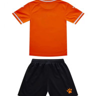 Детская футбольная форма KELME Short Sleeve Football Uniform (Orange/Black) - Детская футбольная форма KELME Short Sleeve Football Uniform (Orange/Black)