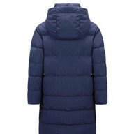 Детский пуховик KELME Hildren's Long Down Jacket Dark Blue - Детский пуховик KELME Hildren's Long Down Jacket Dark Blue