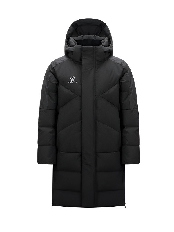 Детский пуховик KELME Hildren's Long Down Jacket Black