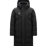 Детский пуховик KELME Hildren's Long Down Jacket Black - Детский пуховик KELME Hildren's Long Down Jacket Black