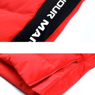 Детский пуховик KELME Boy's Mid-Length Down Jacket Red - Детский пуховик KELME Boy's Mid-Length Down Jacket Red