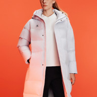 Пуховик KELME Long Down Jacket White - Пуховик KELME Long Down Jacket White