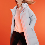 Пуховик KELME Long Down Jacket White - Пуховик KELME Long Down Jacket White